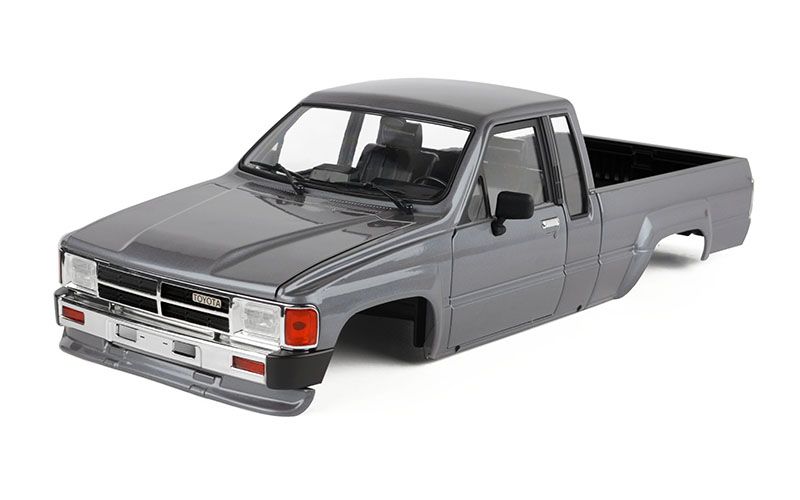 RC4WD 1987 Toyota XtraCab Hard Body Complete Set (Grey) - Click Image to Close