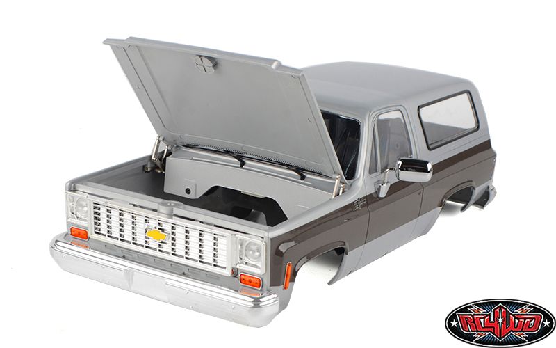 RC4WD Chevrolet Blazer Hard Body Complete Set (Silver/Grey)