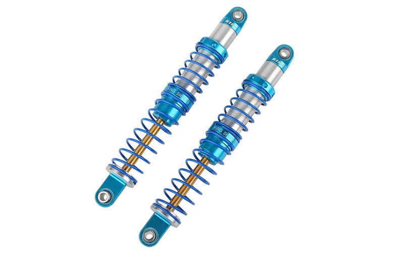 RC4WD King Off-Road Racing Shocks 100mm (Silver/Blue)