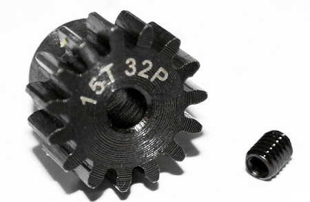 RC4WD 32P Hardened Steel Pinion Gear (15) - Click Image to Close