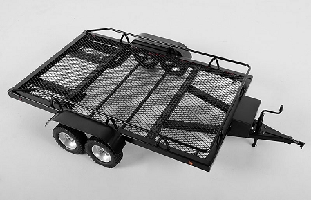 RC4WD BigDog 1/8 Dual Axle Scale Car/Truck Trailer - Click Image to Close