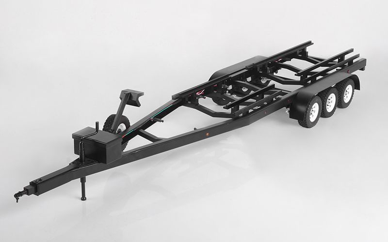 RC4WD BigDog 1/10 Tri Axle Widebody Scale Boat Trailer - Click Image to Close