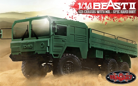 RC4WD Beast II 6x6 Truck Kit