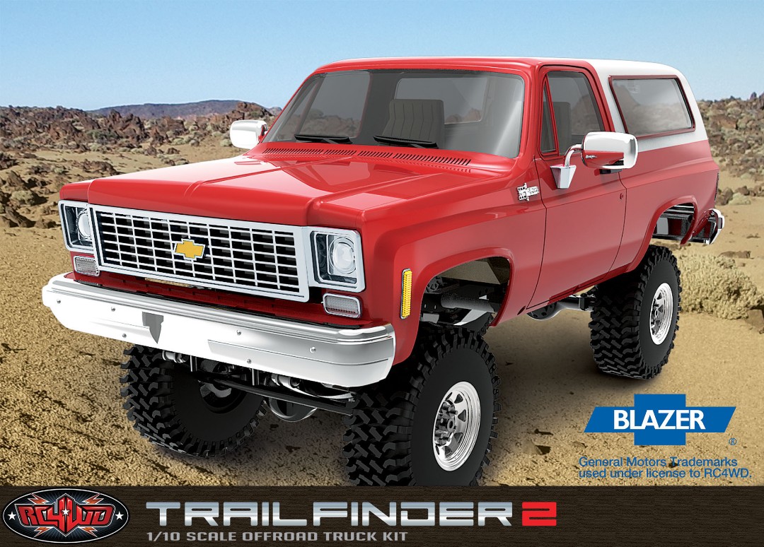 RC4WD Trail Finder 2 Truck Kit - Click Image to Close