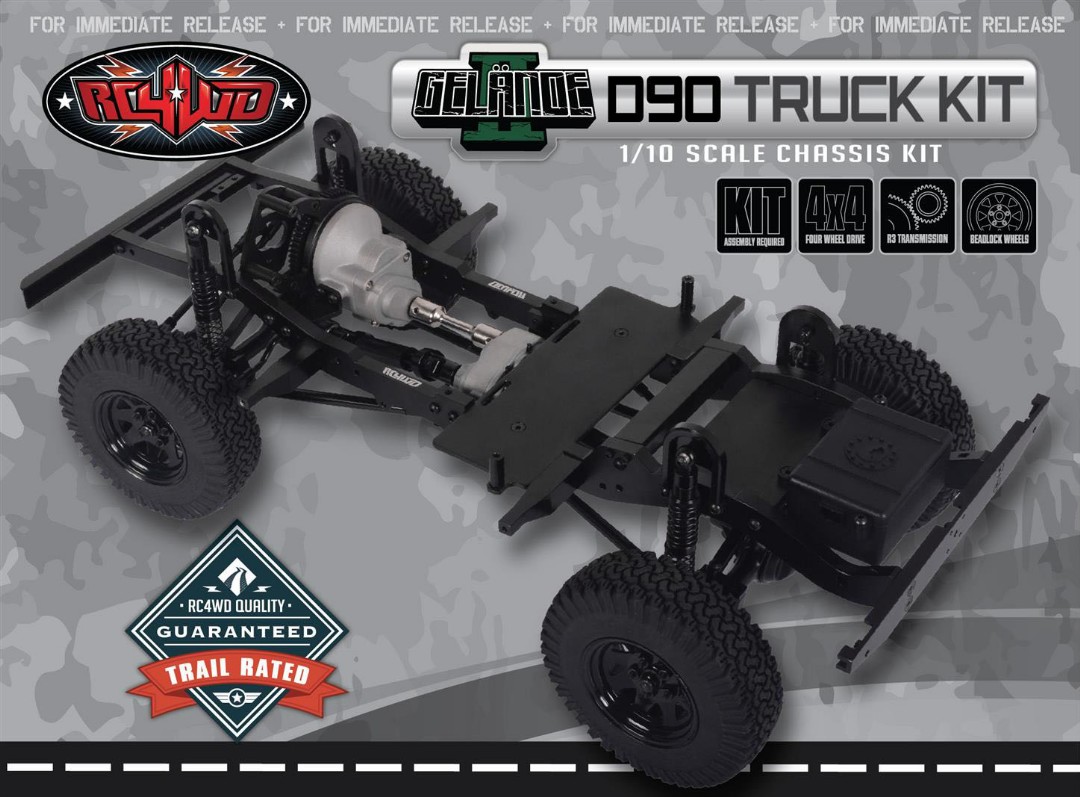 RC4WD Gelande II Truck Kit 1/10 Chassis Kit