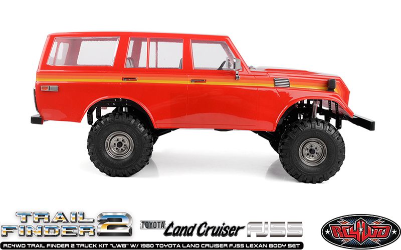 RC4WD Trail Finder 2 Truck Kit "LWB" w/ 1980 Toyota Land Cruiser - Click Image to Close