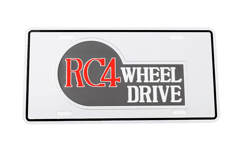 RC4WD Cruiser License Plate