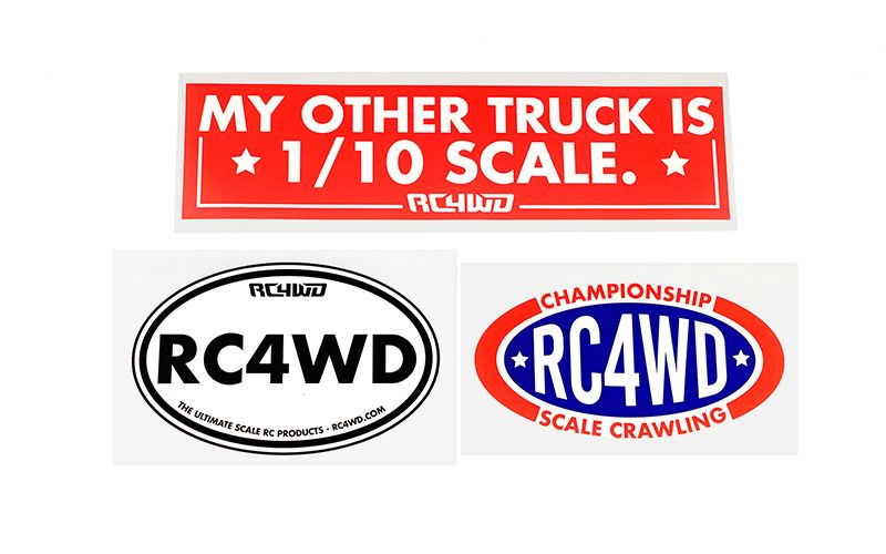 RC4WD Sticker Set 2023