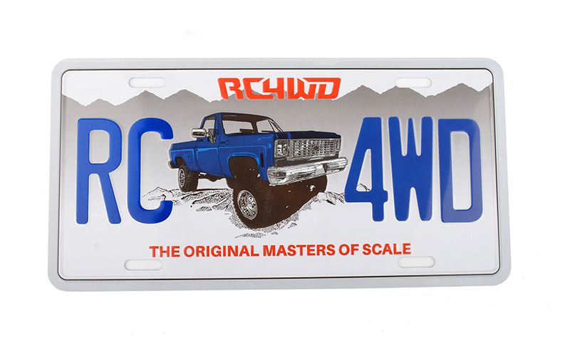 RC4WD 1:1 K10 License Plate
