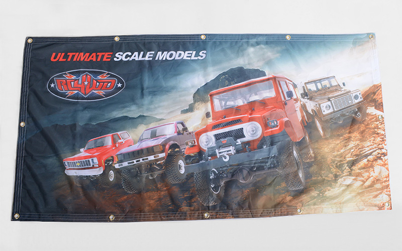 RC4WD 2x4 Cloth Banner