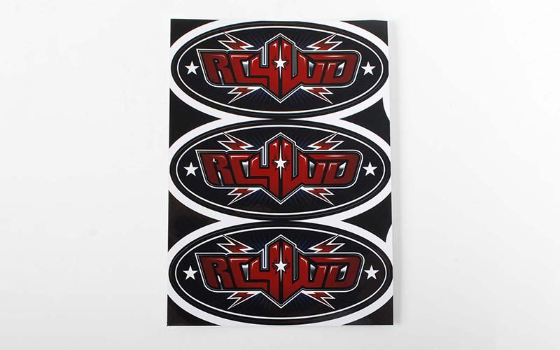 RC4WD Logo Decal Sheets (4