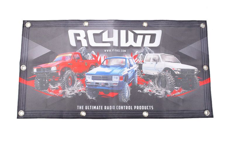 RC4WD 1'x2' Cloth Banner - Click Image to Close