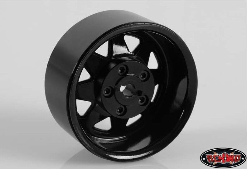 RC4WD 1.9" 5 Lug Wagon Single Steel Beadlock Wheel (Black) (1) - Click Image to Close