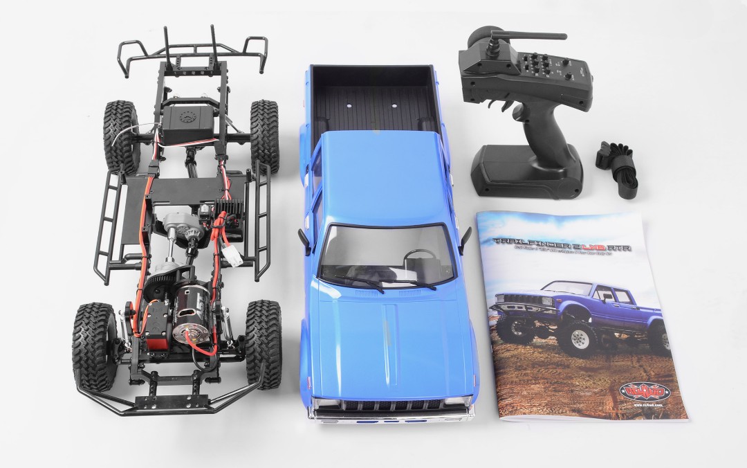 RC4WD Trail Finder 2 "LWB" RTR w/Mojave II Four Door Body Set - Click Image to Close