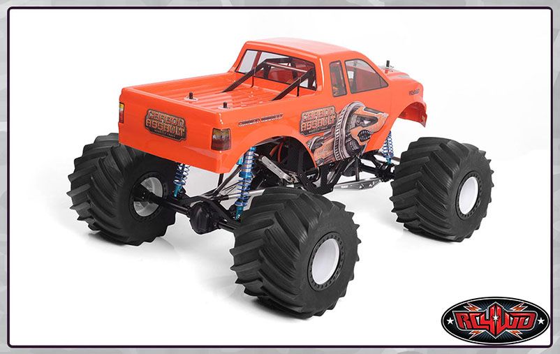 RC4WD Carbon Assault 1/10 Monster Truck - Click Image to Close