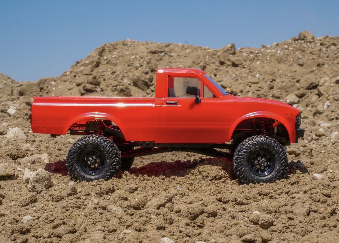 RC4WD 1/24 Trail Finder 2 RTR w/ Mojave II Hard Body Set Red