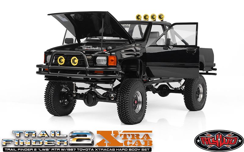 RC4WD Trail Finder 2 LWB with 1987 Toyota XtraCab Body Set RTR - Click Image to Close