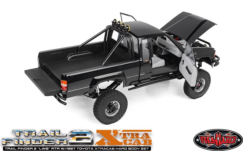 RC4WD Trail Finder 2 LWB with 1987 Toyota XtraCab Body Set RTR - Click Image to Close