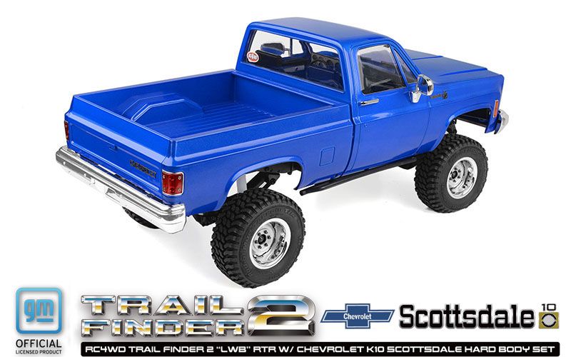 RC4WD Trail Finder 2 "LWB" RTR w/Chevy K10 Hard Body Set RC4WD Trail Finder 2 "LWB" RTR w/Chevy K10 Hard Body Set