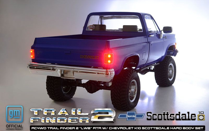RC4WD Trail Finder 2 "LWB" RTR w/Chevy K10 Hard Body Set RC4WD Trail Finder 2 "LWB" RTR w/Chevy K10 Hard Body Set