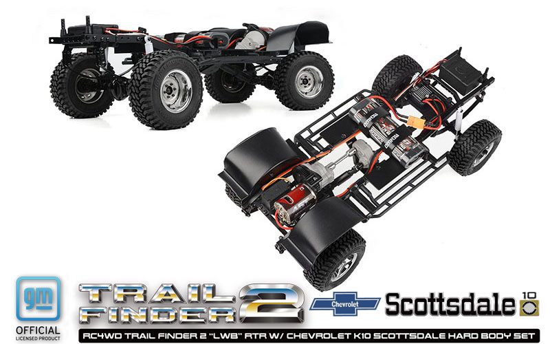 RC4WD Trail Finder 2 "LWB" RTR w/Chevy K10 Hard Body Set RC4WD Trail Finder 2 "LWB" RTR w/Chevy K10 Hard Body Set