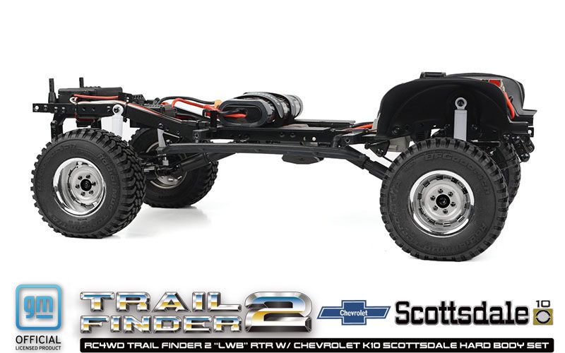 RC4WD Trail Finder 2 "LWB" RTR w/Chevy K10 Hard Body Set RC4WD Trail Finder 2 "LWB" RTR w/Chevy K10 Hard Body Set