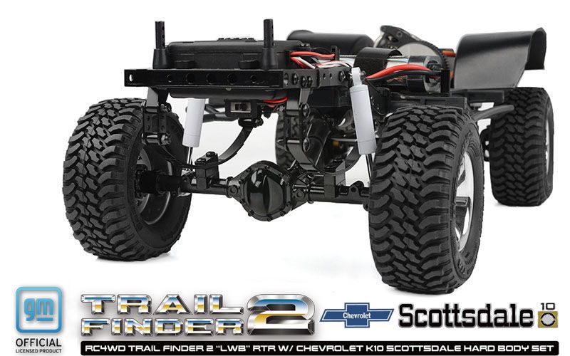 RC4WD Trail Finder 2 "LWB" RTR w/Chevy K10 Hard Body Set RC4WD Trail Finder 2 "LWB" RTR w/Chevy K10 Hard Body Set