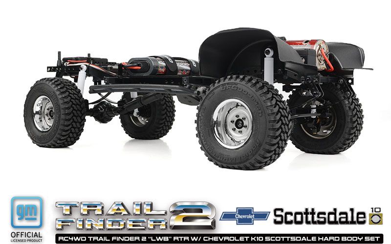 RC4WD Trail Finder 2 "LWB" RTR w/Chevy K10 Hard Body Set RC4WD Trail Finder 2 "LWB" RTR w/Chevy K10 Hard Body Set