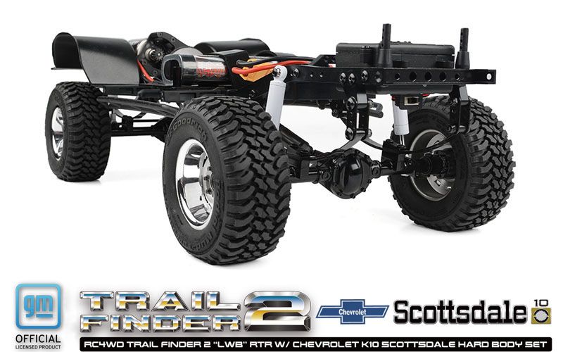 RC4WD Trail Finder 2 "LWB" RTR w/Chevy K10 Hard Body Set RC4WD Trail Finder 2 "LWB" RTR w/Chevy K10 Hard Body Set