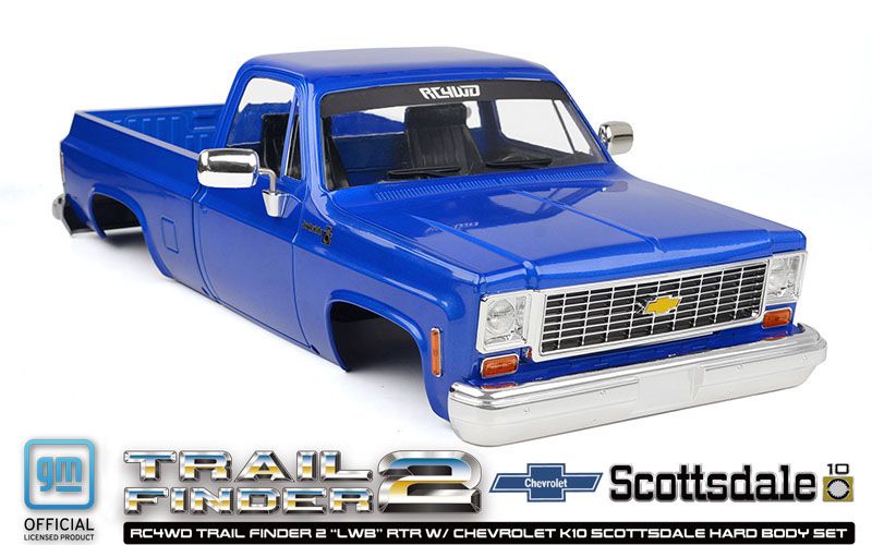 RC4WD Trail Finder 2 "LWB" RTR w/Chevy K10 Hard Body Set RC4WD Trail Finder 2 "LWB" RTR w/Chevy K10 Hard Body Set