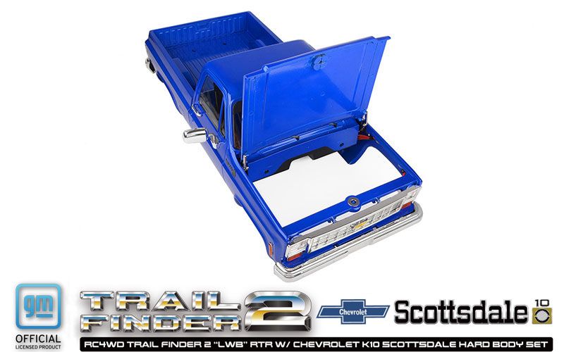 RC4WD Trail Finder 2 "LWB" RTR w/Chevy K10 Hard Body Set RC4WD Trail Finder 2 "LWB" RTR w/Chevy K10 Hard Body Set