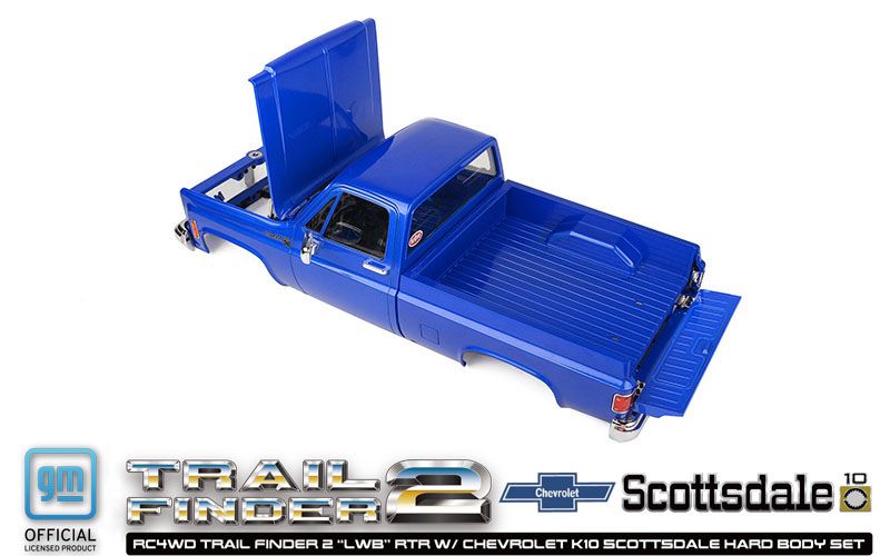 RC4WD Trail Finder 2 "LWB" RTR w/Chevy K10 Hard Body Set RC4WD Trail Finder 2 "LWB" RTR w/Chevy K10 Hard Body Set