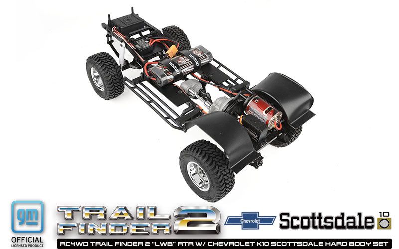 RC4WD Trail Finder 2 "LWB" RTR w/Chevy K10 Hard Body Set RC4WD Trail Finder 2 "LWB" RTR w/Chevy K10 Hard Body Set