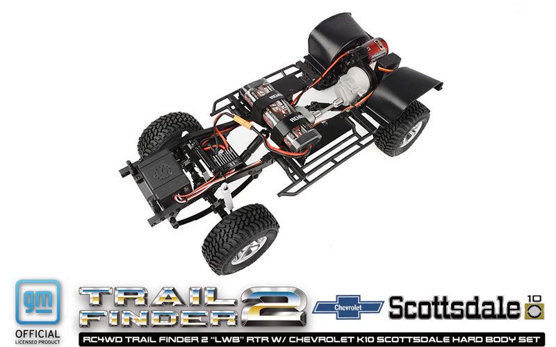 RC4WD Trail Finder 2 "LWB" RTR w/Chevy K10 Hard Body Set RC4WD Trail Finder 2 "LWB" RTR w/Chevy K10 Hard Body Set