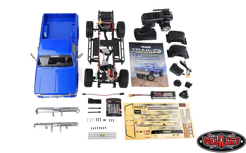 RC4WD Trail Finder 2 "LWB" RTR w/Chevy K10 Hard Body Set RC4WD Trail Finder 2 "LWB" RTR w/Chevy K10 Hard Body Set