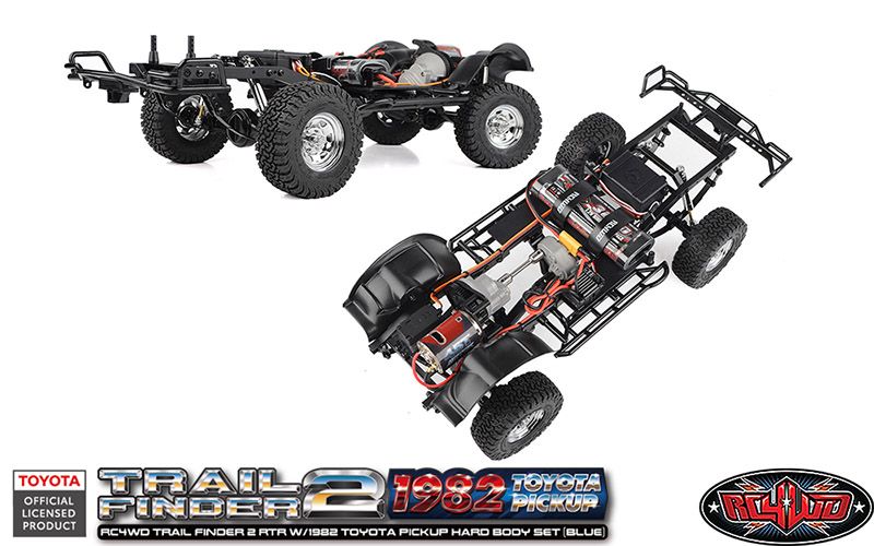 RC4WD 1/10 Trail Finder 2 1982 Toyota Pick-Up 4x4 RTR - Blue