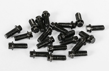 RC4WD Miniature Scale Hex Bolts (M2.5 x 6mm) (Black)(20) - Click Image to Close