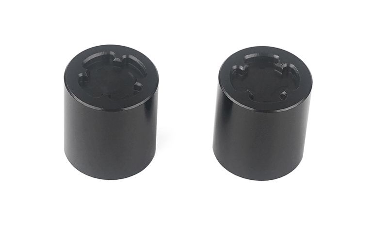 RC4WD 1/8 Scale Rear Hubs (Black)