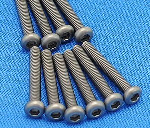 RC4WD Titanium Hex Socket Screws M3x26mm (10)