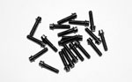 RC4WD Miniature Scale Hex Bolts (M2 x 8mm) (Black)