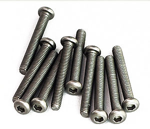 RC4WD Titanium Hex Socket Screws M3x22mm (10)