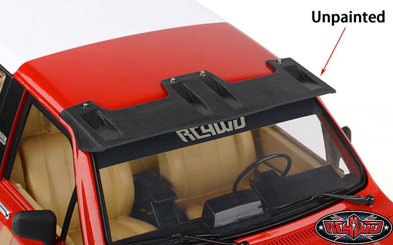 RC4WD Windshield Sun Visor for Toyota XtraCab and 4Runner