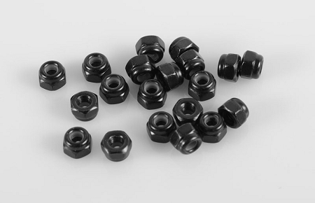RC4WD Nylock Nuts M2.5 (Black) - Click Image to Close