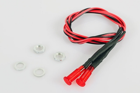 RC4WD Red LED Holder with LED 12V