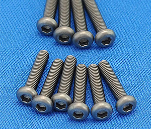 RC4WD Titanium Hex Socket Screws M3x14mm (10)