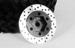 RC4WD 1.5 & 1.7 Steel Wheel Hex Hub with Brake Rotor