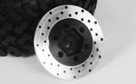 RC4WD 1.9"/2.2" 6 Lug Steel Wheel Hex Hub with Brake Rotor - Click Image to Close