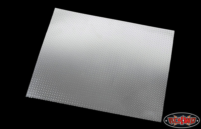 RC4WD Scale Diamond Plate Aluminum Sheets (2) - Click Image to Close