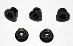 RC4WD M4 Flanged Lock Nut (Black) - Click Image to Close