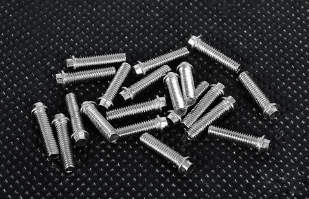 RC4WD Miniature Scale Hex Bolts (M3x12mm) (Silver) - Click Image to Close
